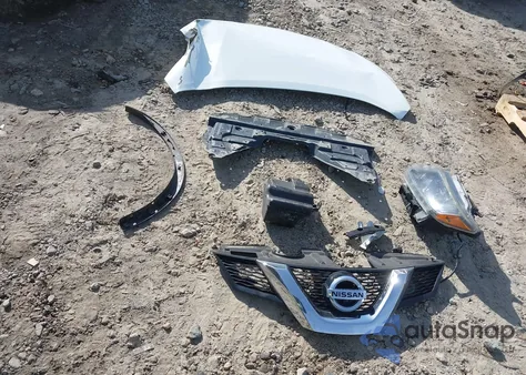 2014 Nissan Rogue Sv z USA, uszkodzony, nr VIN 5N1AT2MV5EC785632